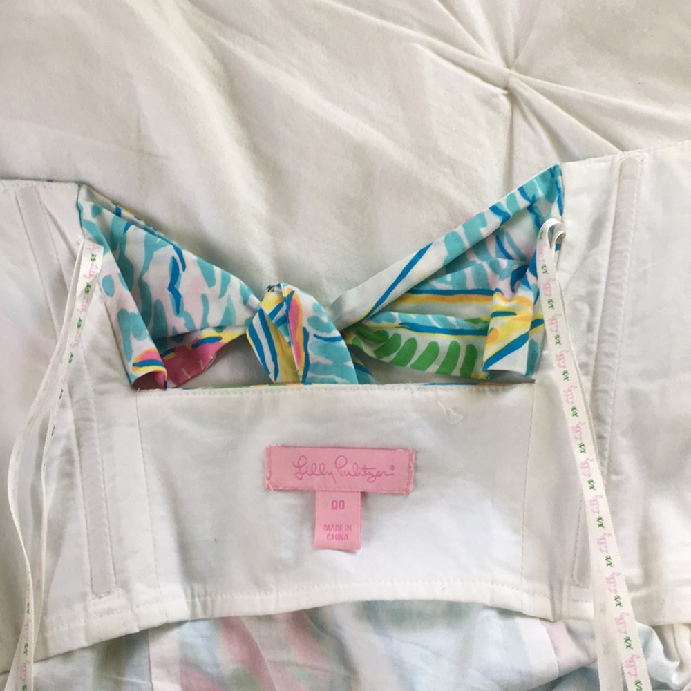 Lilly Pulitzer You Gotta Regatta Strapless Dress - Picture 5 of 5